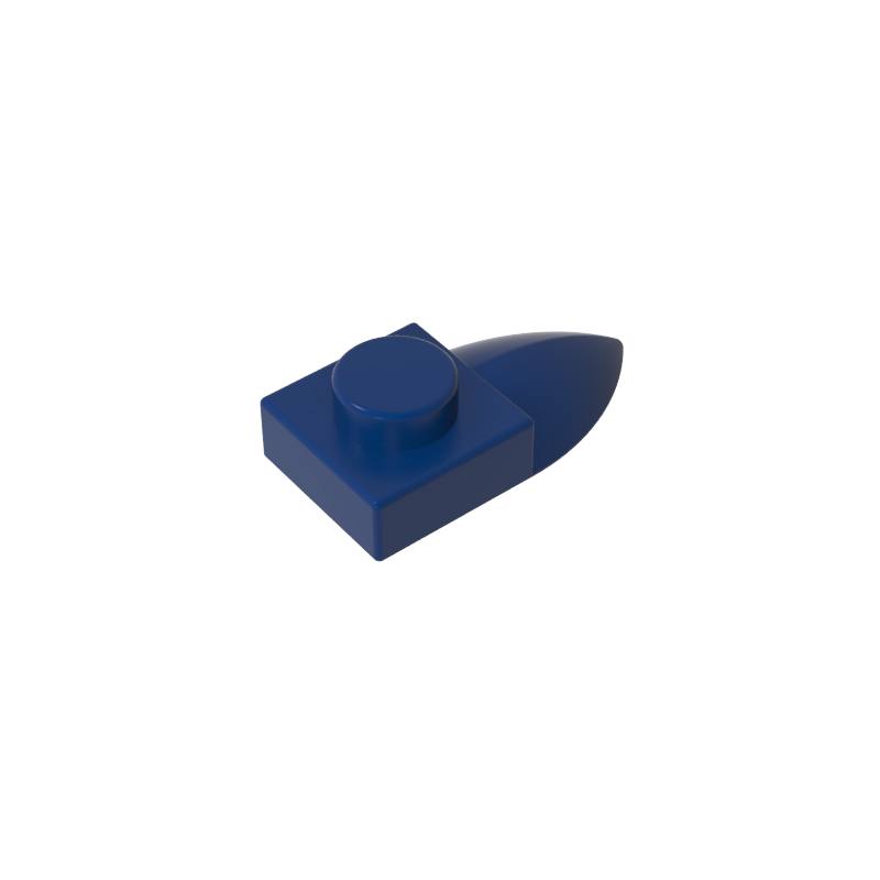 49668 | Plate, Modified 1 x 1 with Tooth Horizontal