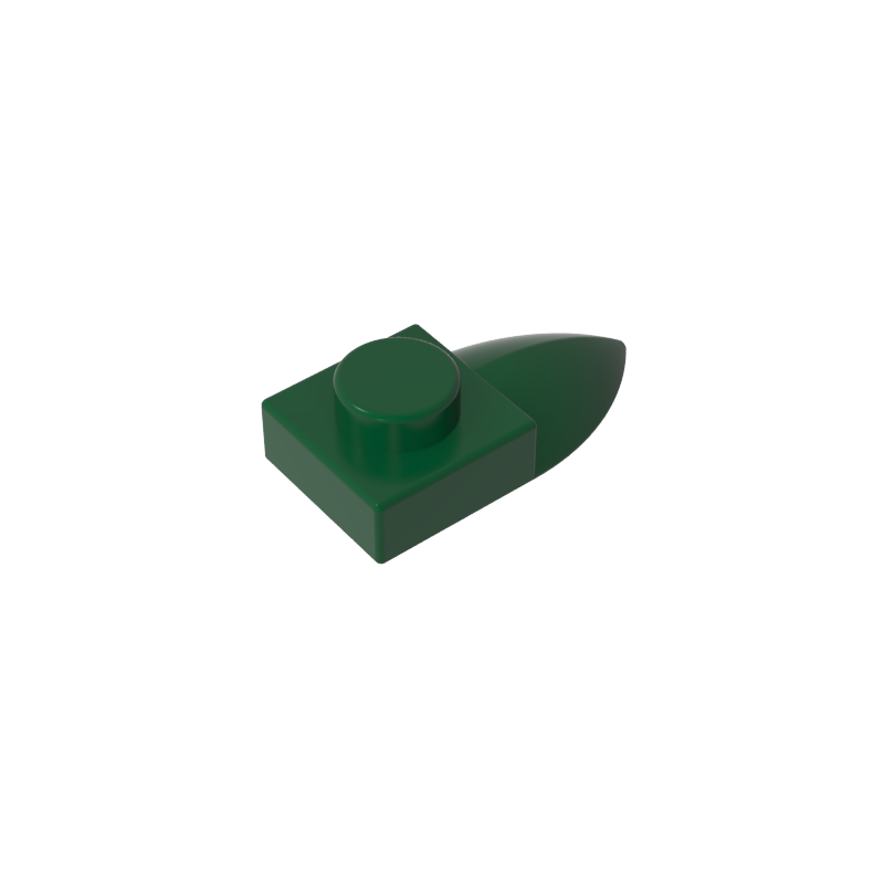 49668 | Plate, Modified 1 x 1 with Tooth Horizontal