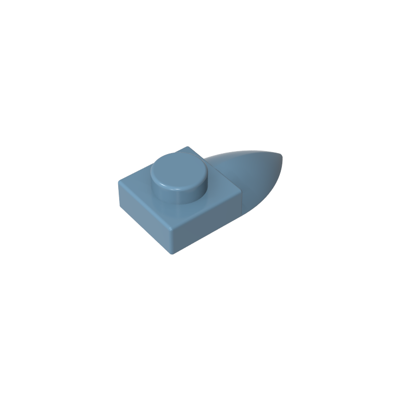 49668 | Plate, Modified 1 x 1 with Tooth Horizontal