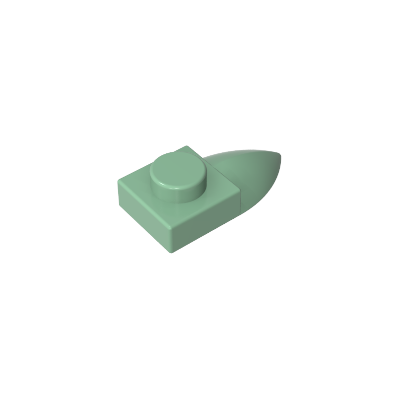 49668 | Plate, Modified 1 x 1 with Tooth Horizontal