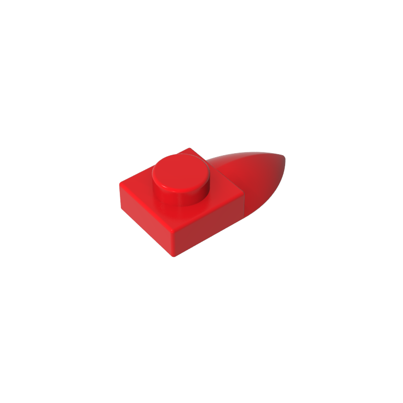 49668 | Plate, Modified 1 x 1 with Tooth Horizontal