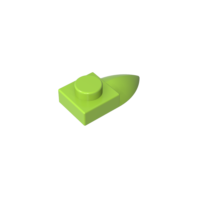49668 | Plate, Modified 1 x 1 with Tooth Horizontal