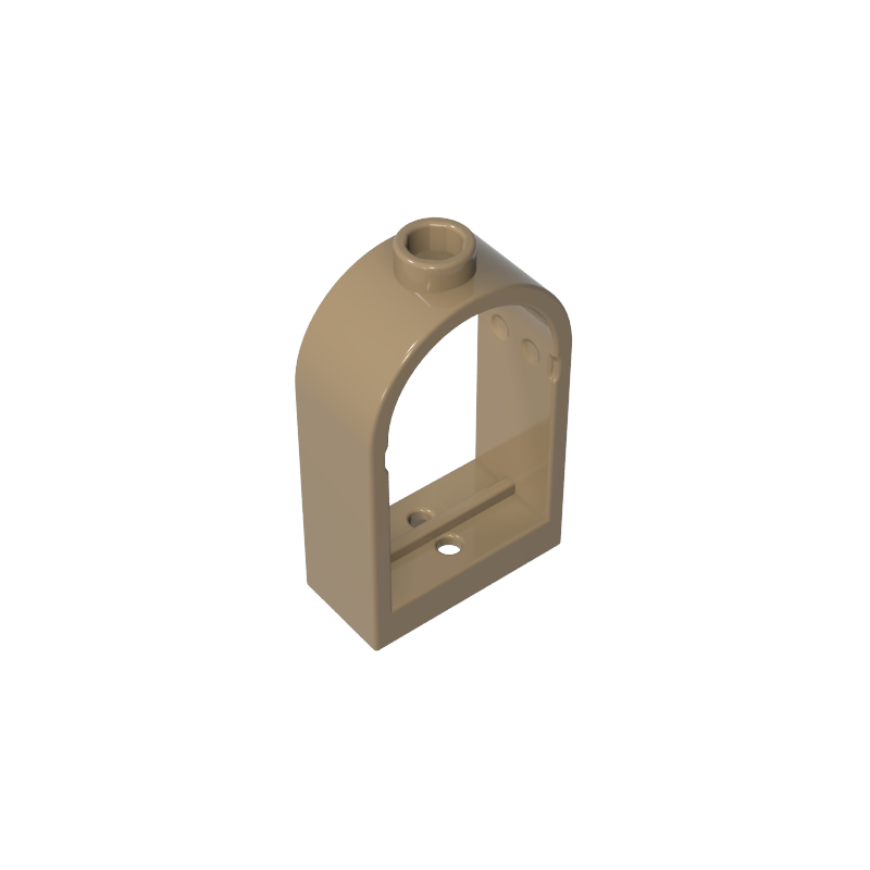 30044 | Window 1 x 2 x 2 2/3 with Rounded Top