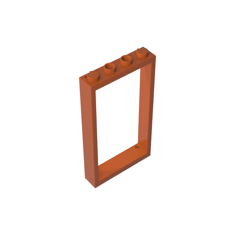 60596 | Door, Frame 1 x 4 x 6 with 2 Holes on Top and Bottom
