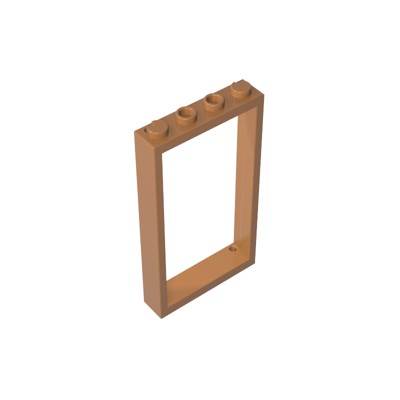 60596 | Door, Frame 1 x 4 x 6 with 2 Holes on Top and Bottom