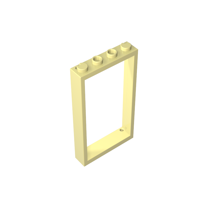 60596 | Door, Frame 1 x 4 x 6 with 2 Holes on Top and Bottom