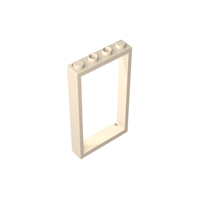 60596 | Door, Frame 1 x 4 x 6 with 2 Holes on Top and Bottom