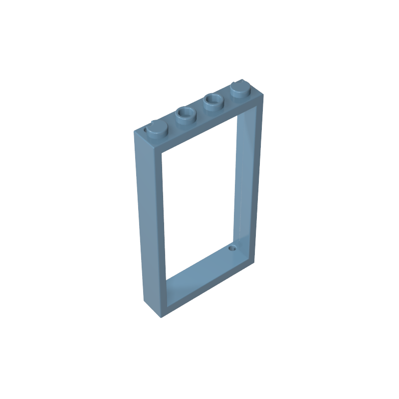 60596 | Door, Frame 1 x 4 x 6 with 2 Holes on Top and Bottom