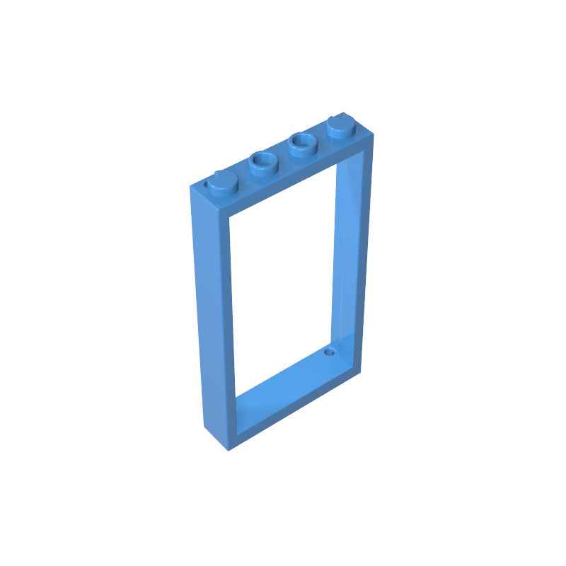 60596 | Door, Frame 1 x 4 x 6 with 2 Holes on Top and Bottom