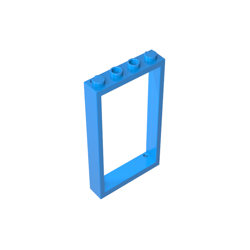 60596 | Door, Frame 1 x 4 x 6 with 2 Holes on Top and Bottom