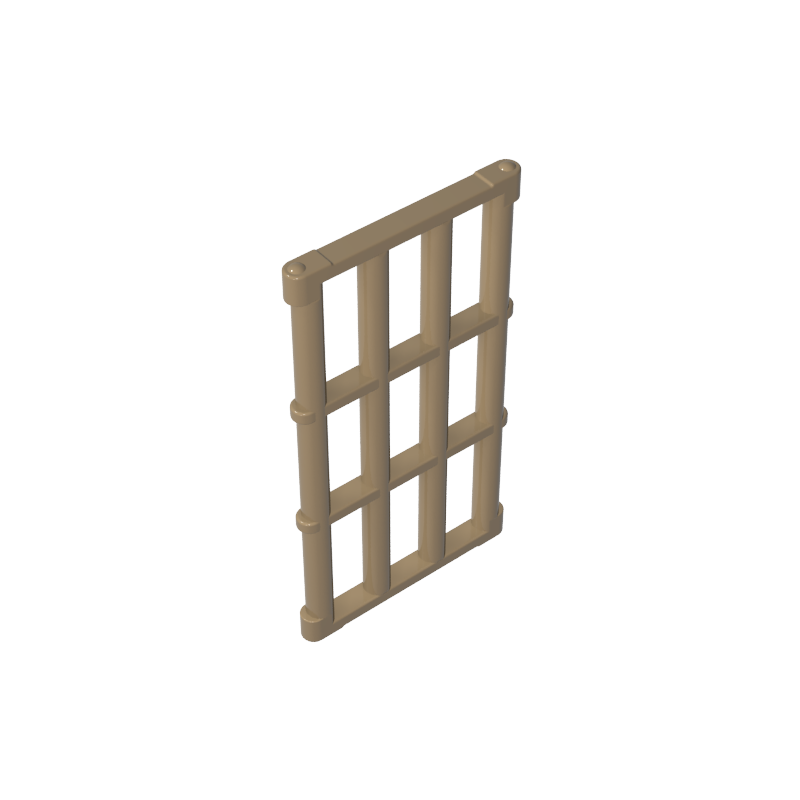 92589 | Bar 1 x 4 x 6 Grille with End Protrusions