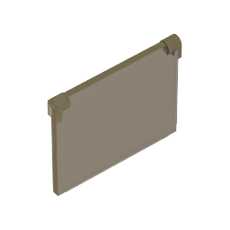 60603 | Glass for Window 1 x 4 x 3 - Opening
