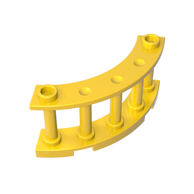 30056 | Fence 4 x 4 x 2 Quarter Round Spindled with 2 Studs