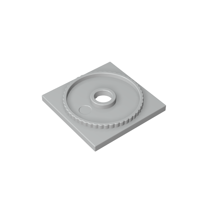 61485 | Turntable 4 x 4 Square Base, Locking