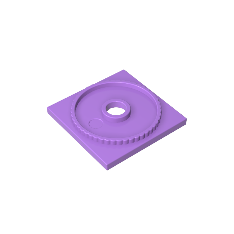 61485 | Turntable 4 x 4 Square Base, Locking
