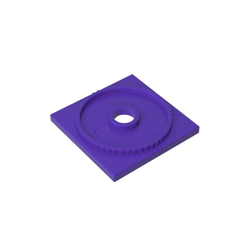 61485 | Turntable 4 x 4 Square Base, Locking