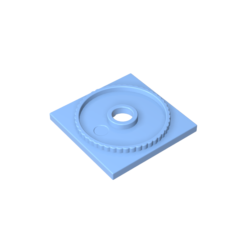 61485 | Turntable 4 x 4 Square Base, Locking