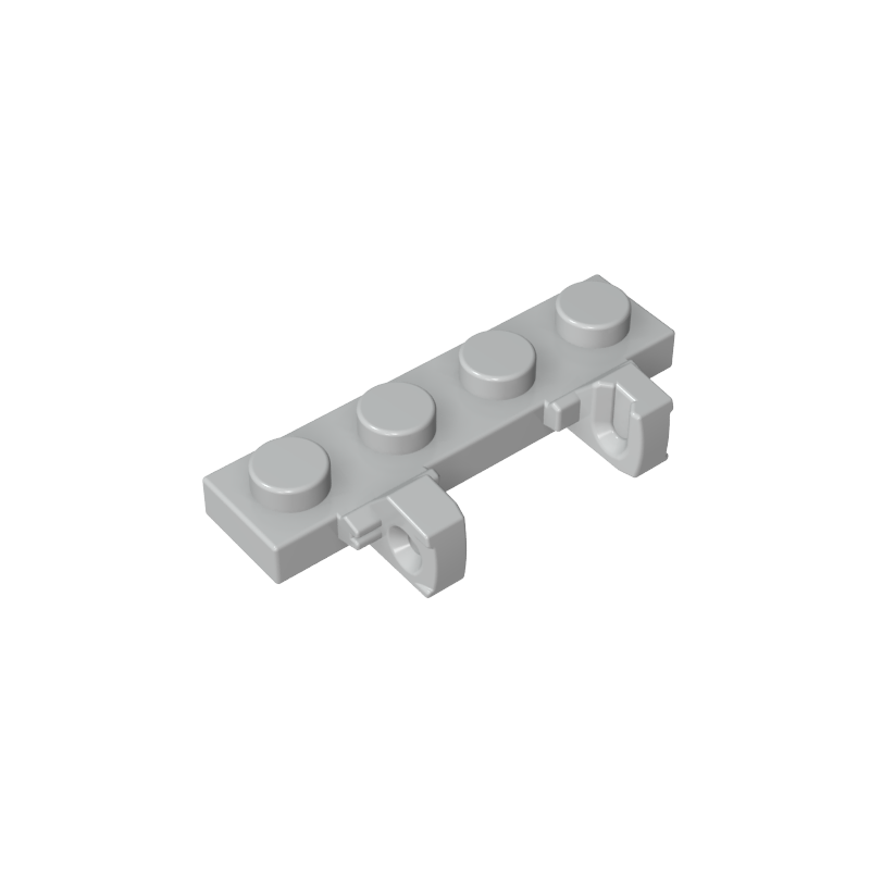 44568 | Hinge Plate 1 x 4 Locking Dual 1 Fingers on Side