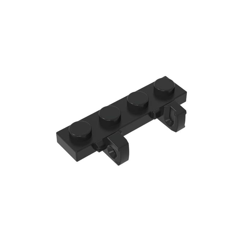 44568 | Hinge Plate 1 x 4 Locking Dual 1 Fingers on Side