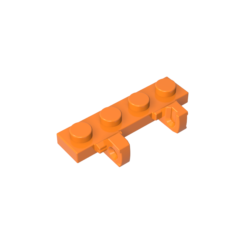 44568 | Hinge Plate 1 x 4 Locking Dual 1 Fingers on Side