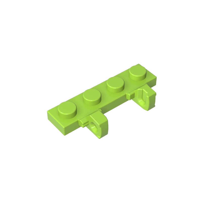 44568 | Hinge Plate 1 x 4 Locking Dual 1 Fingers on Side