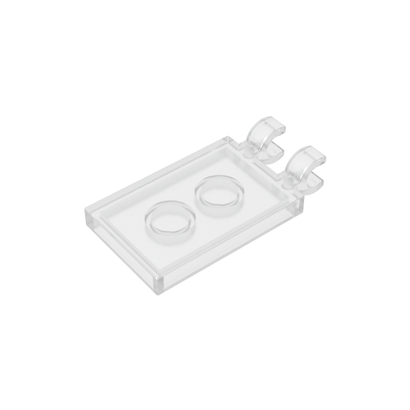 30350b | Tile, Modified 2 x 3 with 2 Clips Angled
