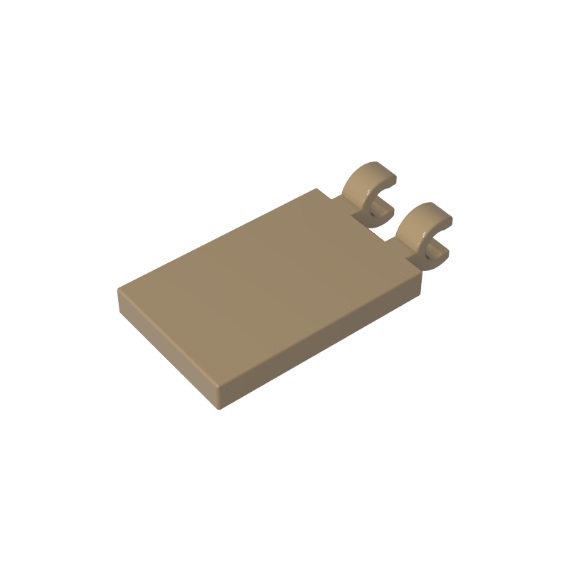 30350b | Tile, Modified 2 x 3 with 2 Clips Angled
