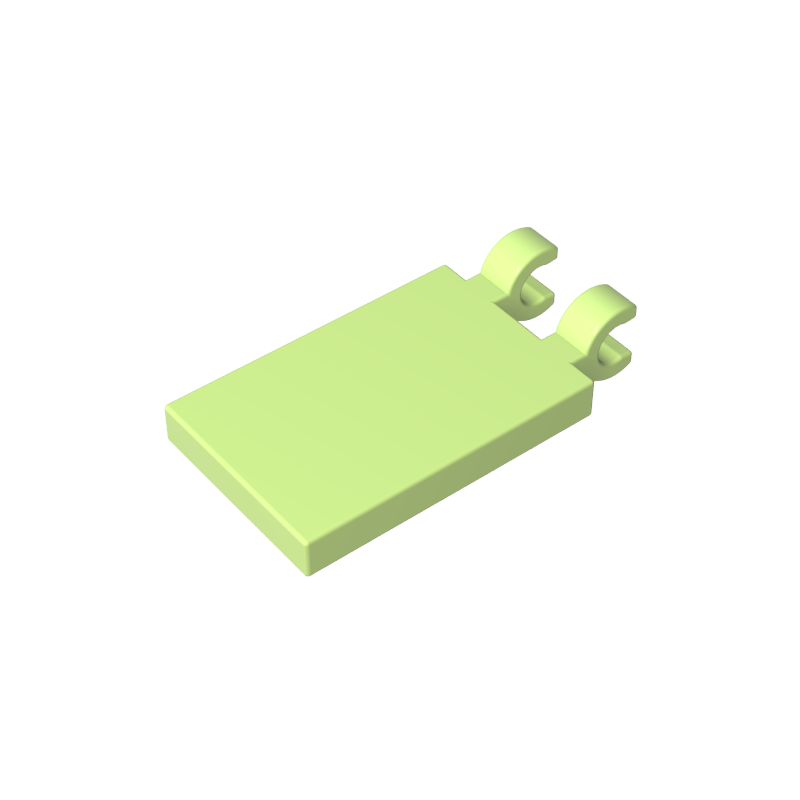 30350b | Tile, Modified 2 x 3 with 2 Clips Angled