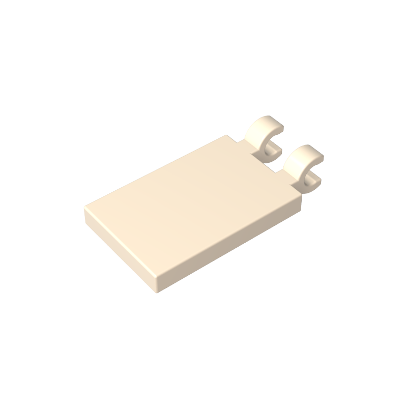 30350b | Tile, Modified 2 x 3 with 2 Clips Angled