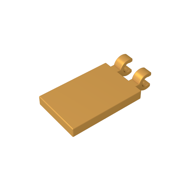 30350b | Tile, Modified 2 x 3 with 2 Clips Angled