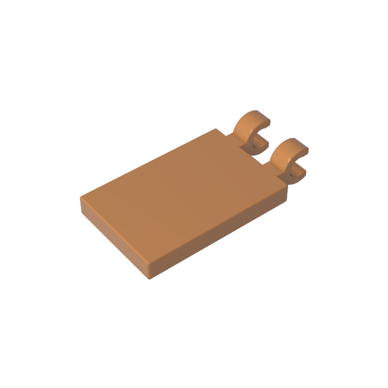 30350b | Tile, Modified 2 x 3 with 2 Clips Angled