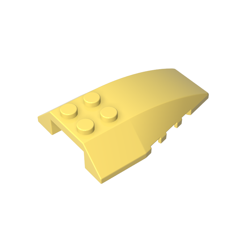 43712 | Wedge 6 x 4 Triple Curved