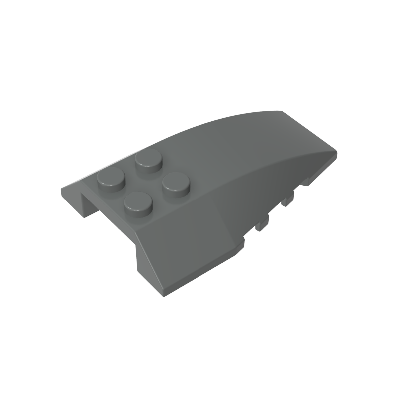 43712 | Wedge 6 x 4 Triple Curved