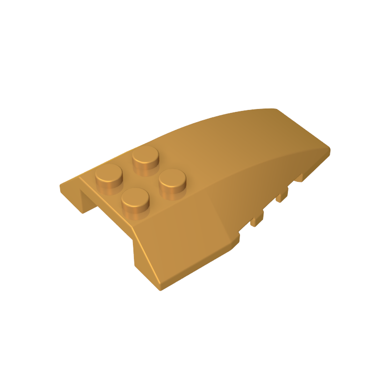 43712 | Wedge 6 x 4 Triple Curved