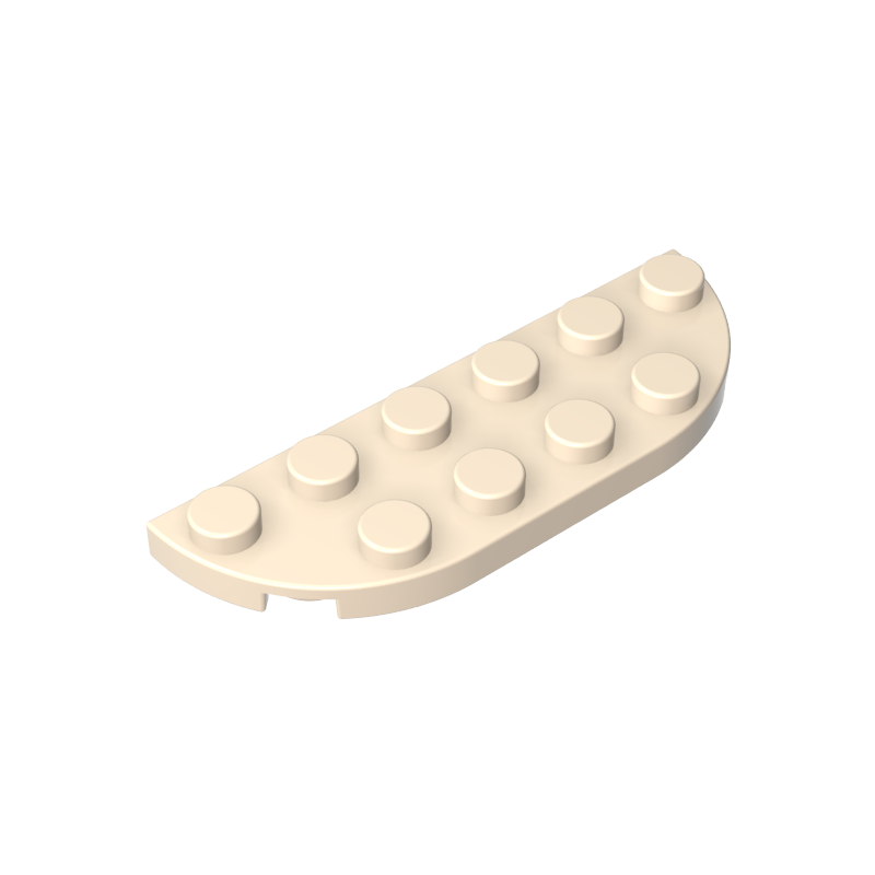 18980 | Plate, Round Corner 2 x 6 Double