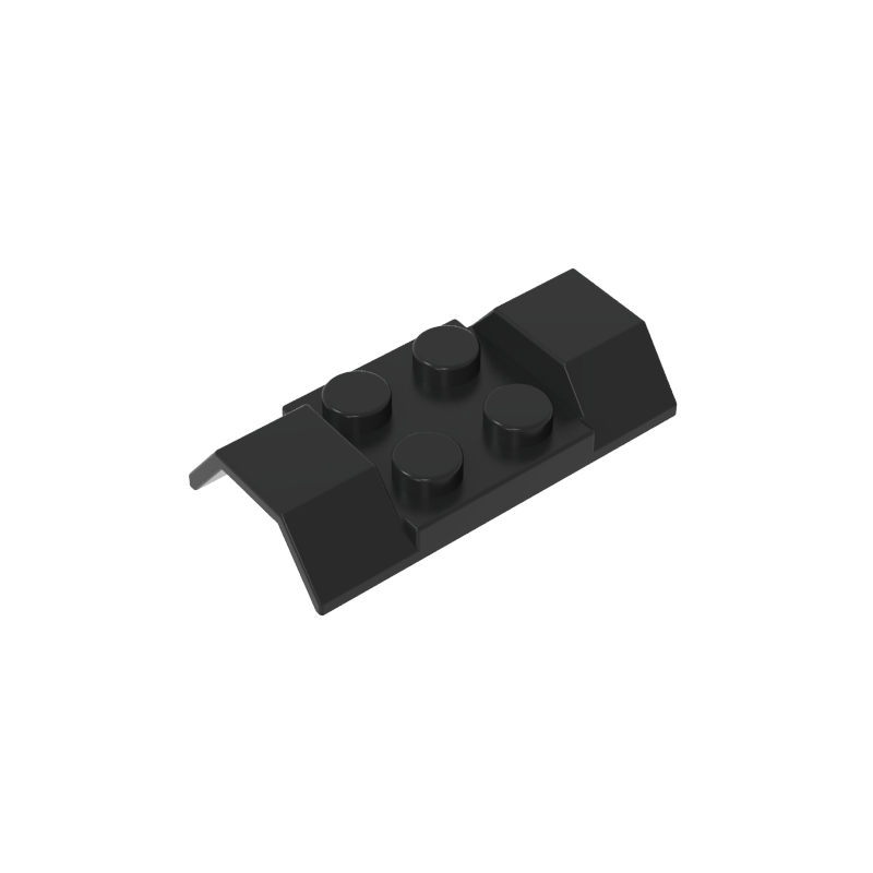 3787 | Vehicle, Mudguard 2 x 4 with Arch Smooth