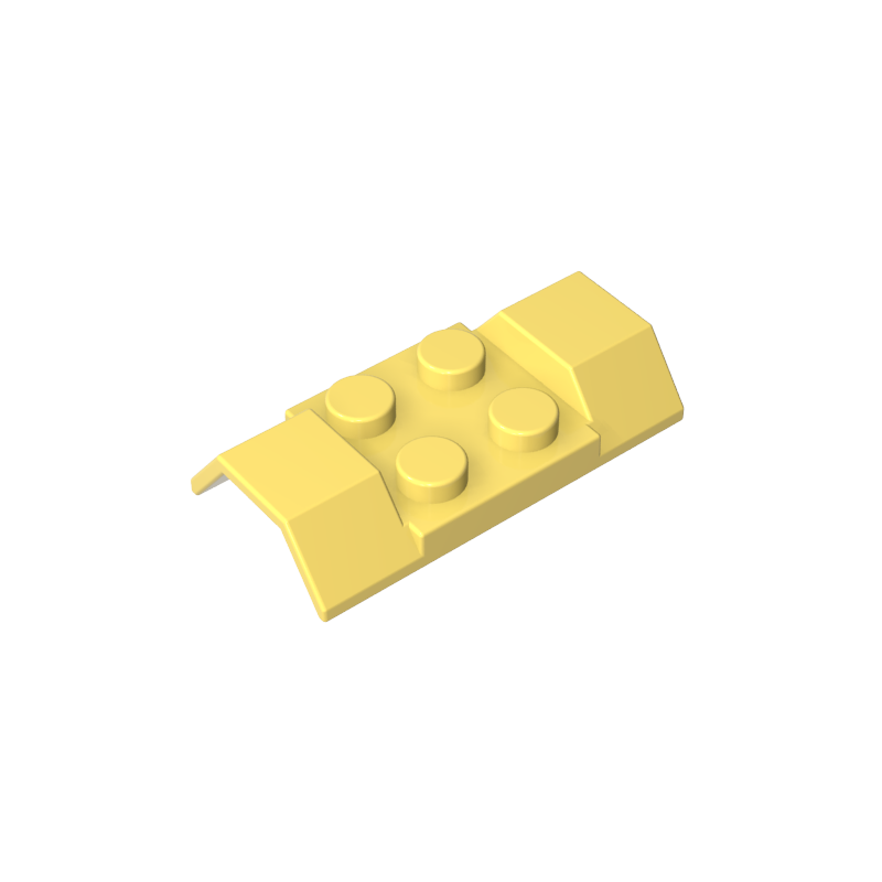 3787 | Vehicle, Mudguard 2 x 4 with Arch Smooth