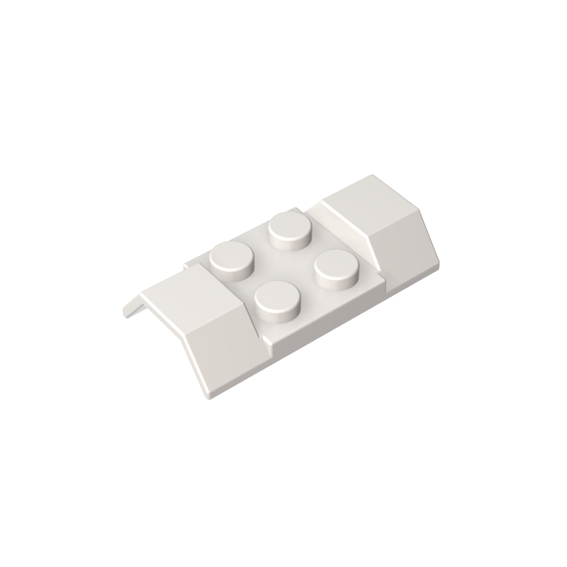 3787 | Vehicle, Mudguard 2 x 4 with Arch Smooth