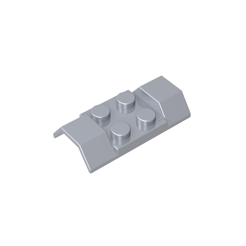 3787 | Vehicle, Mudguard 2 x 4 with Arch Smooth
