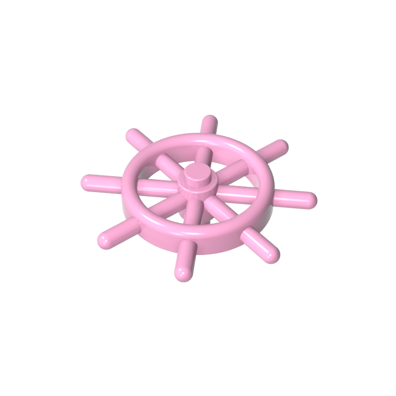 52395 | Boat, Ship's Wheel with Slotted Pin