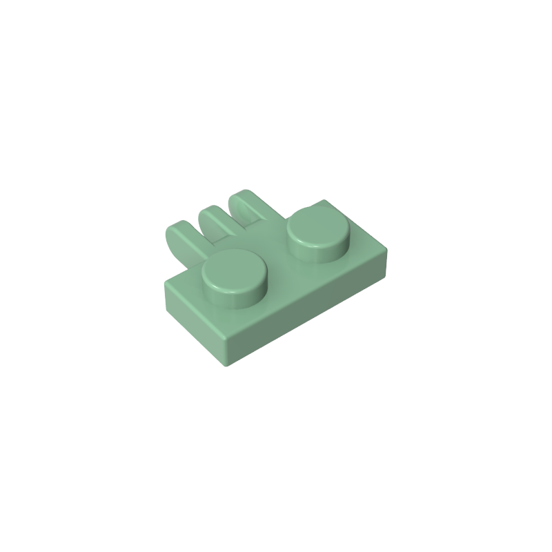 2452 | Hinge Plate 1 x 2 with 3 Fingers on Side
