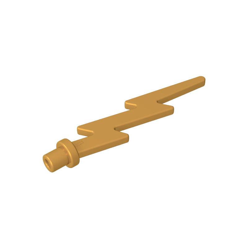 27256 | Wave Angular Single with Bar End (Lightning Bolt)