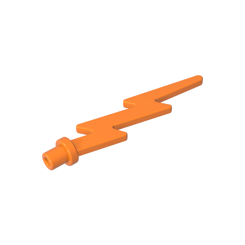 27256 | Wave Angular Single with Bar End (Lightning Bolt)