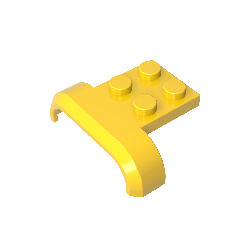 28326 | Vehicle, Mudguard 4 x 3 x 1 with Arch Curved