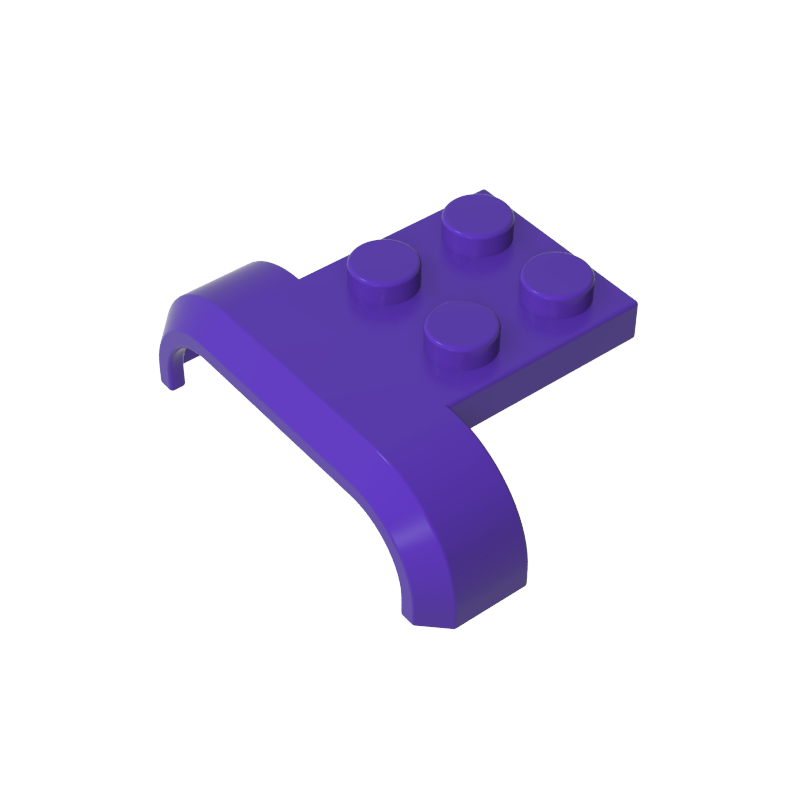 28326 | Vehicle, Mudguard 4 x 3 x 1 with Arch Curved