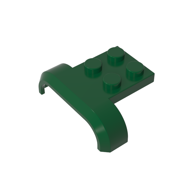 28326 | Vehicle, Mudguard 4 x 3 x 1 with Arch Curved