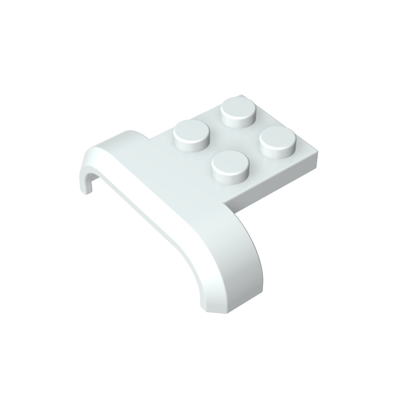 28326 | Vehicle, Mudguard 4 x 3 x 1 with Arch Curved