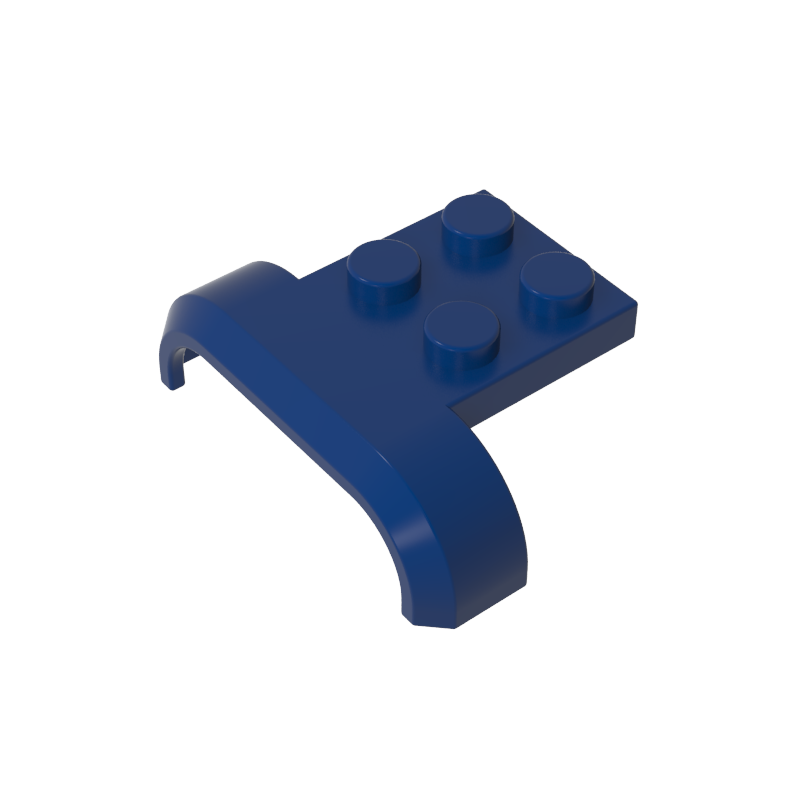 28326 | Vehicle, Mudguard 4 x 3 x 1 with Arch Curved