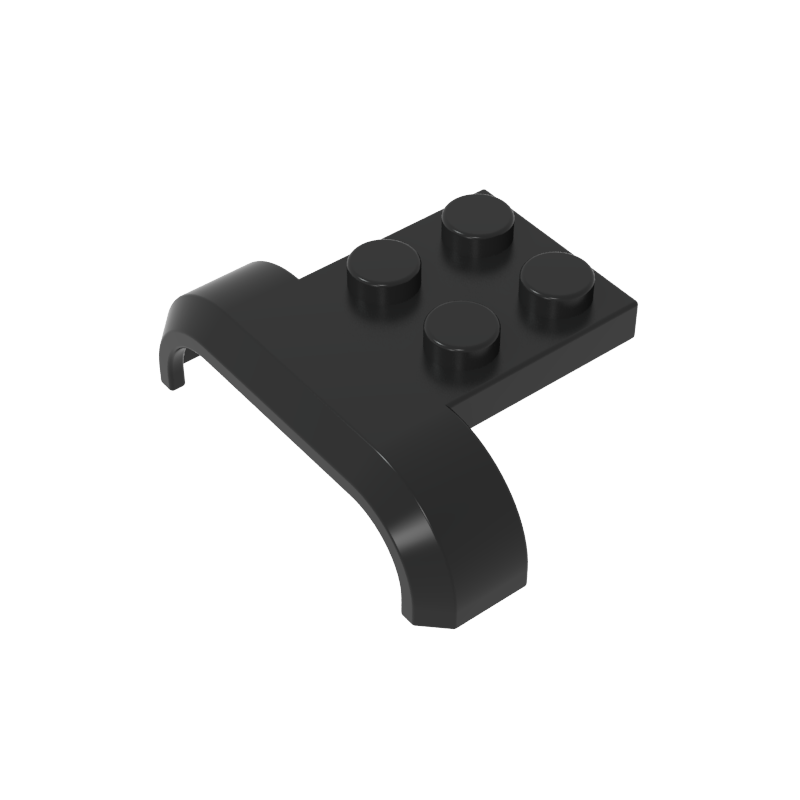 28326 | Vehicle, Mudguard 4 x 3 x 1 with Arch Curved