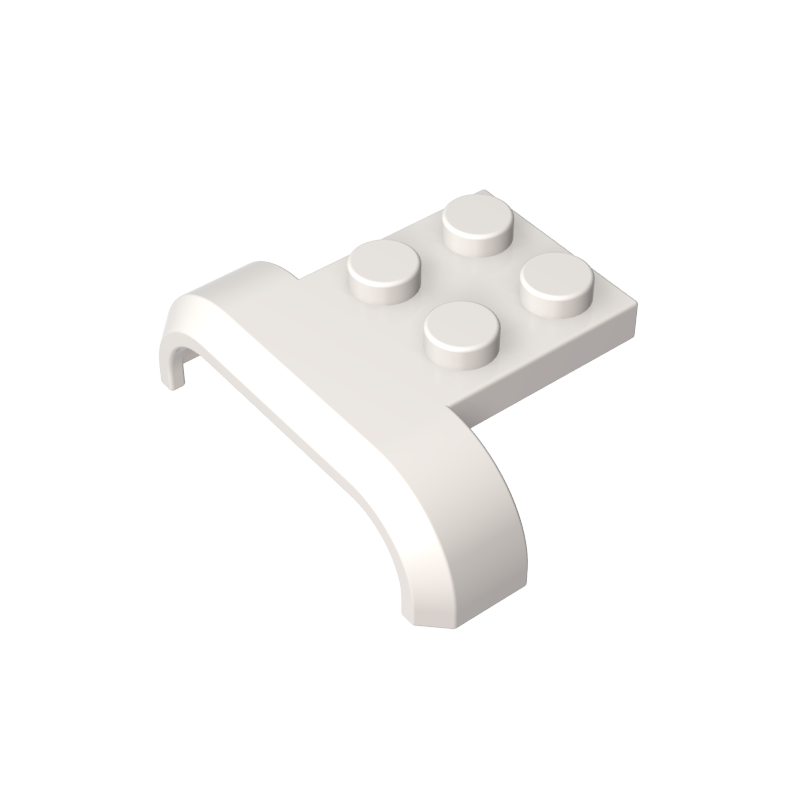 28326 | Vehicle, Mudguard 4 x 3 x 1 with Arch Curved
